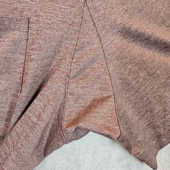 Duluth Trading Co Mens XL Polo Shirt Brown Heather Moisture Wicking golf office - Picture 7 of 13